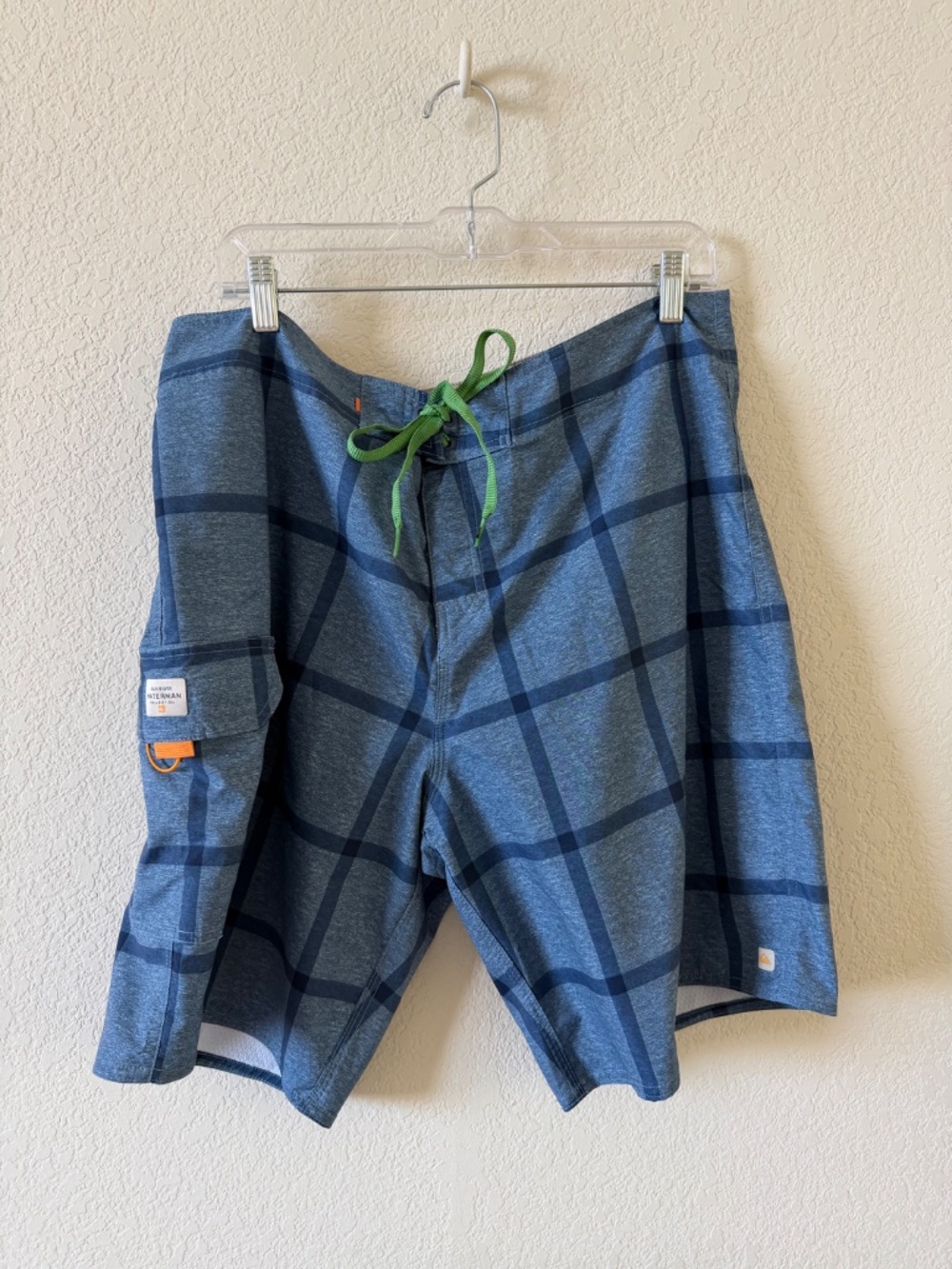Men's Quiksilver Waterman Collection Board/Walk Shorts waist 36-inches.